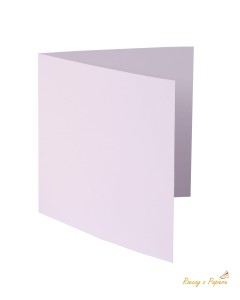 Baza do kartki - różowa - 14 x 14 cm