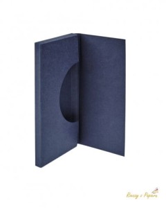 Czekoladownik - granatowy 9x19x1,2  