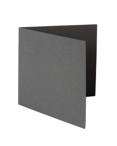 Baza do kartki - szara - 14x14cm  