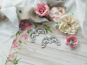 Tekturka - Kolekcja "Ślub 2025" - Border II, 2 szt.