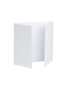 Baza do kartki Kwadrat z podwójną listewką, biały, 14 x 14cm