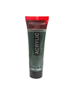 Farba akrylowa 20 ml Amsterdam - Olive Green Deep -