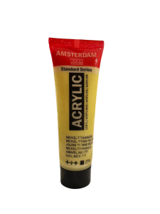 Farba akrylowa 20 ml Amsterdam - Nickel Titan Yellow -