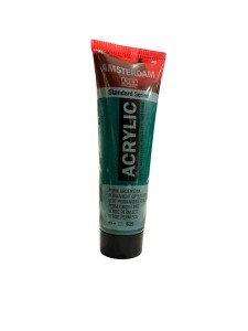 Farba akrylowa 20 ml Amsterdam - Permanent Green Deep -