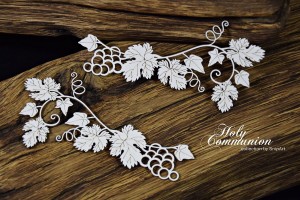 Tekturka Holy Communion – Dekory z Winogronami