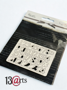 Tekturka - Cyfry - 1-24 