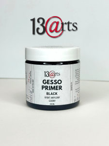 Gesso czarne - grunt akrylowy 120ml - Gesso Black -