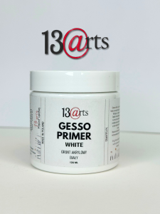 Gesso białe - grunt akrylowy 120ml - Gesso White -