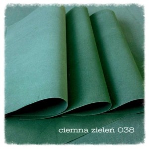  Foamiran CIEMNA ZIELEŃ 30 x 35 cm - 1 szt. 