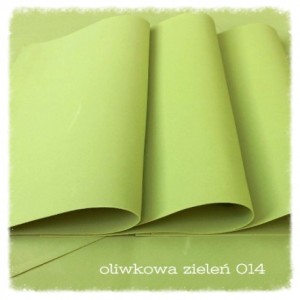 Foamiran OLIWKOWA ZIELEŃ 30 x 35 cm - 1 szt. 
