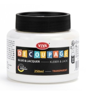 Viva Decor Decoupage Glue & Lacquer Transparent