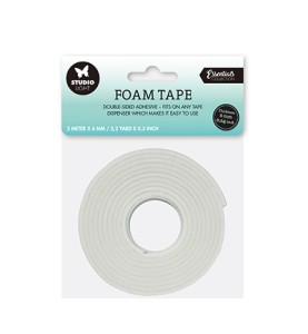  Foam Tape – taśma piankowa dwustronna 2 m × 6 mm × 6 mm
