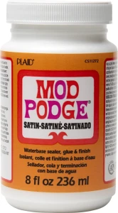 Mod Podge Satin – klej, lakier i medium matowe satynowe