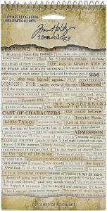 Tim Holtz Idea-ology Clippings Sticker Book TH94030 – 256 naklejek