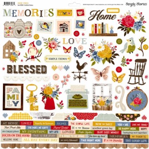 Naklejki Simple Stories 30x30 cm – Front Porch