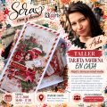 Plakat warsztatów świątecznego scrapbookingu.png