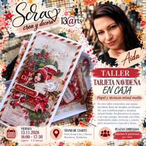 Taller de Navidad – Tarjeta Navideña en Caja