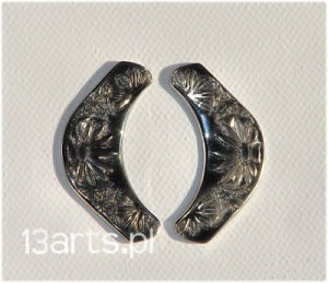 Narożnik półokrągły metalowy 2 szt.