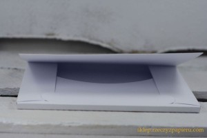 Folder na zdjęcia  biały 10,5x10,5x0,6 cm