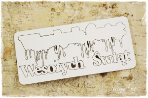 Tekturka -Wesołych Świąt - warstwowe