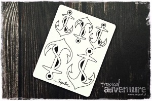 Tekturka  Tropical Adventure - Kotwice 