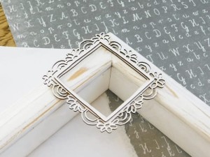 Tekturka - Ręką rysowane - Ramka 22 - 2 warstwy  RR1224