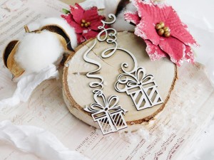 Tekturka - Hello Winter - Prezenty ze sznurkiem I - 2 sztuki 