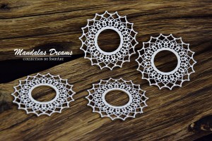  Mandalas Dreams – Mini Rozetki 2 – 4 sztuki