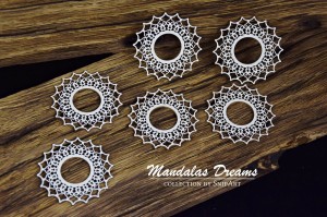  Mandala Dreams – Mini Rozetki 2 – 6 sztuk