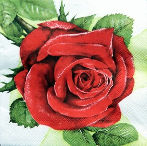 Serwetka Rose