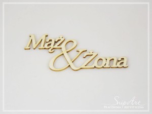 Tekturka " Mąż & Żona"