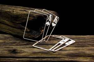 Lucky Games – Ażurowe karty – Ramka warstwowa